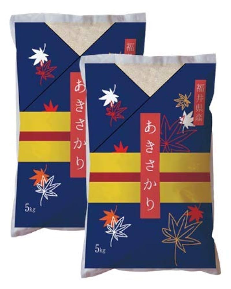福井県産 あきさかり 10kg (5kg×2袋）令和6年産  【4月下旬_精米】 Amazon.co.jp: 福井県産あきさかり 令和6年産 (10kg) : 食品